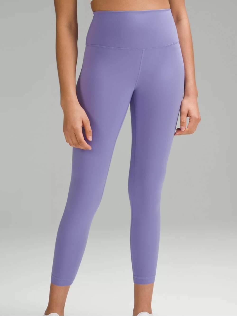 lululemon athletica Wunder Train High-Rise Dark Lavender Leggings Size 0 crop 23